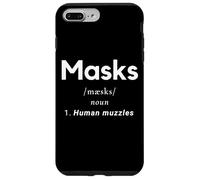 Carcasa para iPhone 7 Plus/8 Plus Masks Definition - Human Muzzles Anti Social Distance Masks