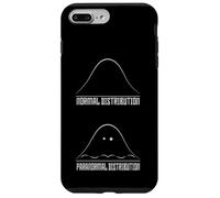 Carcasa para iPhone 7 Plus/8 Plus Matemáticas Juego de Palabras Fantasma Geometría Paranormal Distribución Mathete