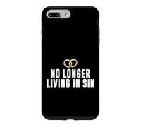 Carcasa para iPhone 7 Plus/8 Plus Matrimonio Divertido Pareja de Bodas ya no Vive en Pecado