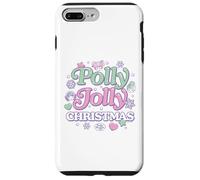 Carcasa para iPhone 7 Plus/8 Plus Mattel - Polly Pocket Holidays - Polly Jolly Navidad Iconos