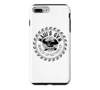Carcasa para iPhone 7 Plus/8 Plus Maui's Gym Muscle Up - Taza de Mantequilla con Estampado Tribal Negro