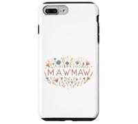 Carcasa para iPhone 7 Plus/8 Plus Mawmaw Floral Wildflower Garden Design para Abuelas