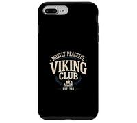 Carcasa para iPhone 7 Plus/8 Plus Mayormente pacífico Vikingo Divertido Humor nórdico Raíces escandinavas