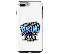 Carcasa para iPhone 7 Plus/8 Plus Mayormente pacífico Vikingo Divertido Humor nórdico Raíces escandinavas