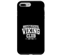 Carcasa para iPhone 7 Plus/8 Plus Mayormente pacífico Vikingo Divertido Humor nórdico Raíces escandinavas