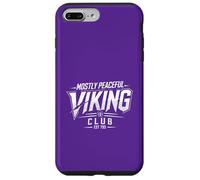 Carcasa para iPhone 7 Plus/8 Plus Mayormente pacífico Vikingo Divertido Humor nórdico Raíces escandinavas