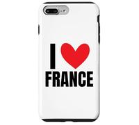 Carcasa para iPhone 7 Plus/8 Plus Me Encanta Francia Francés París Nacional Europea Europa Comida Oui