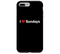 Carcasa para iPhone 7 Plus/8 Plus Me encantan los domingos