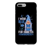 Carcasa para iPhone 7 Plus/8 Plus Me Pongo Azul para el Mes de concientización sobre la Diabetes Sobreviviente diabético