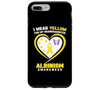 Carcasa para iPhone 7 Plus/8 Plus Me Pongo de Amarillo para concienciar a mi Nieta sobre el albinismo