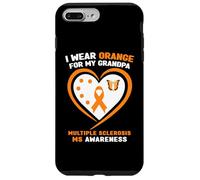 Carcasa para iPhone 7 Plus/8 Plus Me Pongo Naranja para mi Abuelo EM Concientización sobre la Esclerosis múltiple