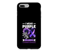 Carcasa para iPhone 7 Plus/8 Plus Me Pongo púrpura para el Apoyo de mi Abuelo para el Alzheimer