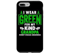 Carcasa para iPhone 7 Plus/8 Plus Me Pongo Verde para mi Abuelo - Concientización sobre la Enfermedad renal