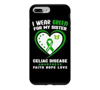 Carcasa para iPhone 7 Plus/8 Plus Me Pongo Verde para mi Hermana Concientización sobre la Enfermedad celíaca