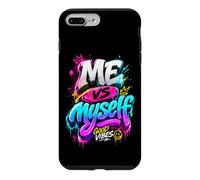 Carcasa para iPhone 7 Plus/8 Plus Me Vs Myself Graffiti Style Urban Streetwear Apparel Design