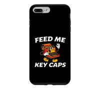 Carcasa para iPhone 7 Plus/8 Plus Mechanical Keyboard Feed Me Key Caps Retro Typist