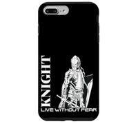 Carcasa para iPhone 7 Plus/8 Plus Medieval Renaissance Knight Live Without Fear Warrior