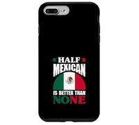 Carcasa para iPhone 7 Plus/8 Plus Medio Mexicano es Mejor Que Ninguno México Roots Heritage