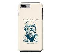 Carcasa para iPhone 7 Plus/8 Plus Mediocrates Eeh Filosofía Bastante Buena y Divertida