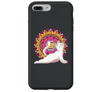 Carcasa para iPhone 7 Plus/8 Plus Meditación de los Chakras del Yoga Mandala Cat Pilates Gato