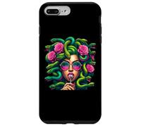 Carcasa para iPhone 7 Plus/8 Plus Medusa Snakes Roses Lollipop Floral Greek Mythology