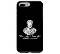 Carcasa para iPhone 7 Plus/8 Plus Meh Good Enough - Mediocrates - Filosofía Griega Sarcástica