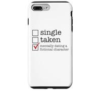 Carcasa para iPhone 7 Plus/8 Plus Meme de verificación de Personajes ficticios de Citas mentales Tomadas Soltero