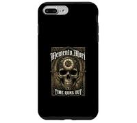 Carcasa para iPhone 7 Plus/8 Plus Memento Mori Eucaristía católica Tradicional Latina Misa Calavera