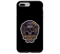 Carcasa para iPhone 7 Plus/8 Plus Memento Mori Eucaristía católica Tradicional Latina Misa Calavera