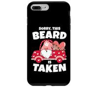 Carcasa para iPhone 7 Plus/8 Plus Mens Sorry This Beard is Taken - Barba de gnomo para el día de San Valentín