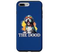 Carcasa para iPhone 7 Plus/8 Plus Mens Womens Kids Cute The Dood Bernedoodle Dog Lover