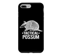 Carcasa para iPhone 7 Plus/8 Plus Mens Womens Kids Girls Funny Tactical Possum Armadillo Lover