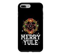 Carcasa para iPhone 7 Plus/8 Plus Merry Yule - Winter Solstice - Holly Pentagram - Gift