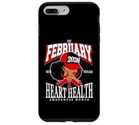 Carcasa para iPhone 7 Plus/8 Plus Mes de Concientización sobre la Salud del Corazón 2026 En febrero Usamos Rojo