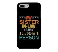 Carcasa para iPhone 7 Plus/8 Plus Mi cuñada es mi Persona Favorita Orgullosos suegros