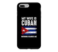 Carcasa para iPhone 7 Plus/8 Plus Mi Esposa Es Cubana Nada Asustarme Vintage Freedom Free Cuba