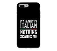 Carcasa para iPhone 7 Plus/8 Plus Mi Familia es Italiana Nada me Asusta