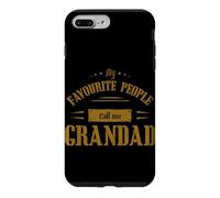 Carcasa para iPhone 7 Plus/8 Plus Mi Gente Favorita me Llama Abuelo de Nietos Retro