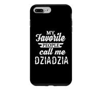 Carcasa para iPhone 7 Plus/8 Plus Mi Gente Favorita me Llama Dziadzia Abuelo Polaco