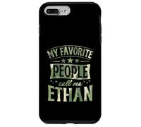 Carcasa para iPhone 7 Plus/8 Plus Mi Gente Favorita me Llama Nombre Personalizado Ethan