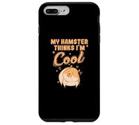 Carcasa para iPhone 7 Plus/8 Plus Mi hámster Piensa Que Soy Genial Roedor Pet