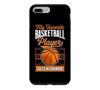 Carcasa para iPhone 7 Plus/8 Plus Mi Jugador de Baloncesto Favorito me Llama Abuelo