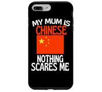 Carcasa para iPhone 7 Plus/8 Plus Mi mamá es China Nada me Asusta mamá Divertida