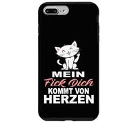 Carcasa para iPhone 7 Plus/8 Plus Mi Mierda Viene del corazón - Refranes Divertidos ironía
