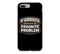 Carcasa para iPhone 7 Plus/8 Plus Mi Nieta es mi Problema Favorito Abuelo Abuelo