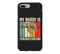Carcasa para iPhone 7 Plus/8 Plus Mi pasatiempo es la procrastinación Divertido Perezoso Perezoso