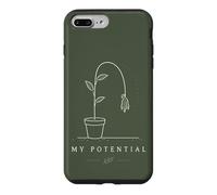 Carcasa para iPhone 7 Plus/8 Plus Mi potencial Planta en Maceta de Flores marchitas sarcástica