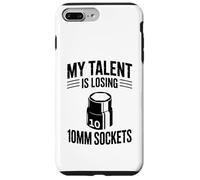 Carcasa para iPhone 7 Plus/8 Plus Mi Talento está perdiendo 10MM Sockets Car Guy Meme Mecánico de Coches