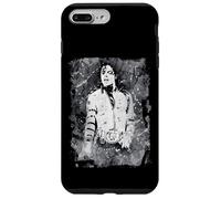 Carcasa para iPhone 7 Plus/8 Plus Michael Jackson Bad World Tour 1988 Salpicadura en Blanco y Negro