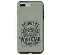 Carcasa para iPhone 7 Plus/8 Plus Midwest Whitetail Deer Skull Buck Hunting